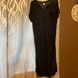 Sheer T-Shirt Dress